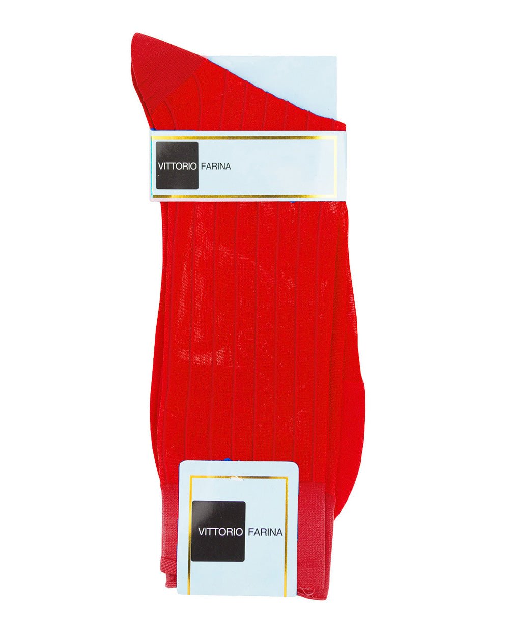 Vittorio Farina Men's Ribbed Shear Nylon Anklet Dress Socks - ank - red - 12 - Classy Cufflinks