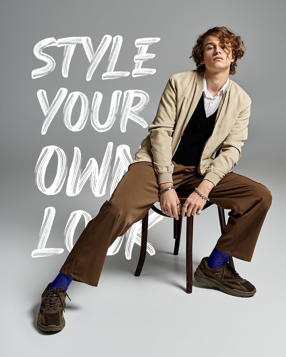 Vittorio Farina Men's Ribbed Shear Nylon Anklet Dress Socks - ank - royal - 3 - Classy Cufflinks