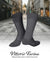 Vittorio Farina Men's Ribbed Shear Nylon Anklet Dress Socks - ank - rust - 12 - Classy Cufflinks