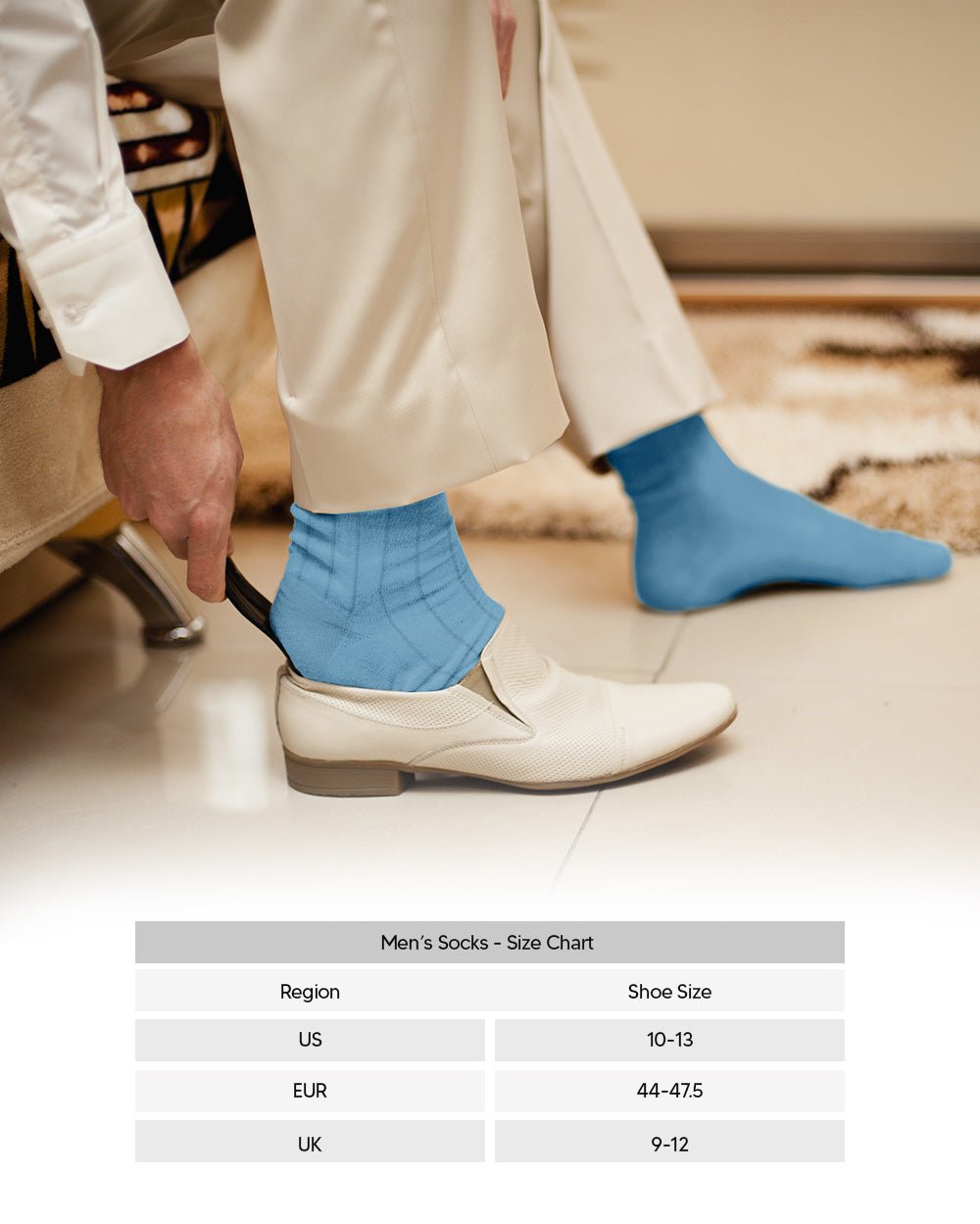 Vittorio Farina Men's Ribbed Shear Nylon Anklet Dress Socks - ank - silver - grey - 3 - Classy Cufflinks