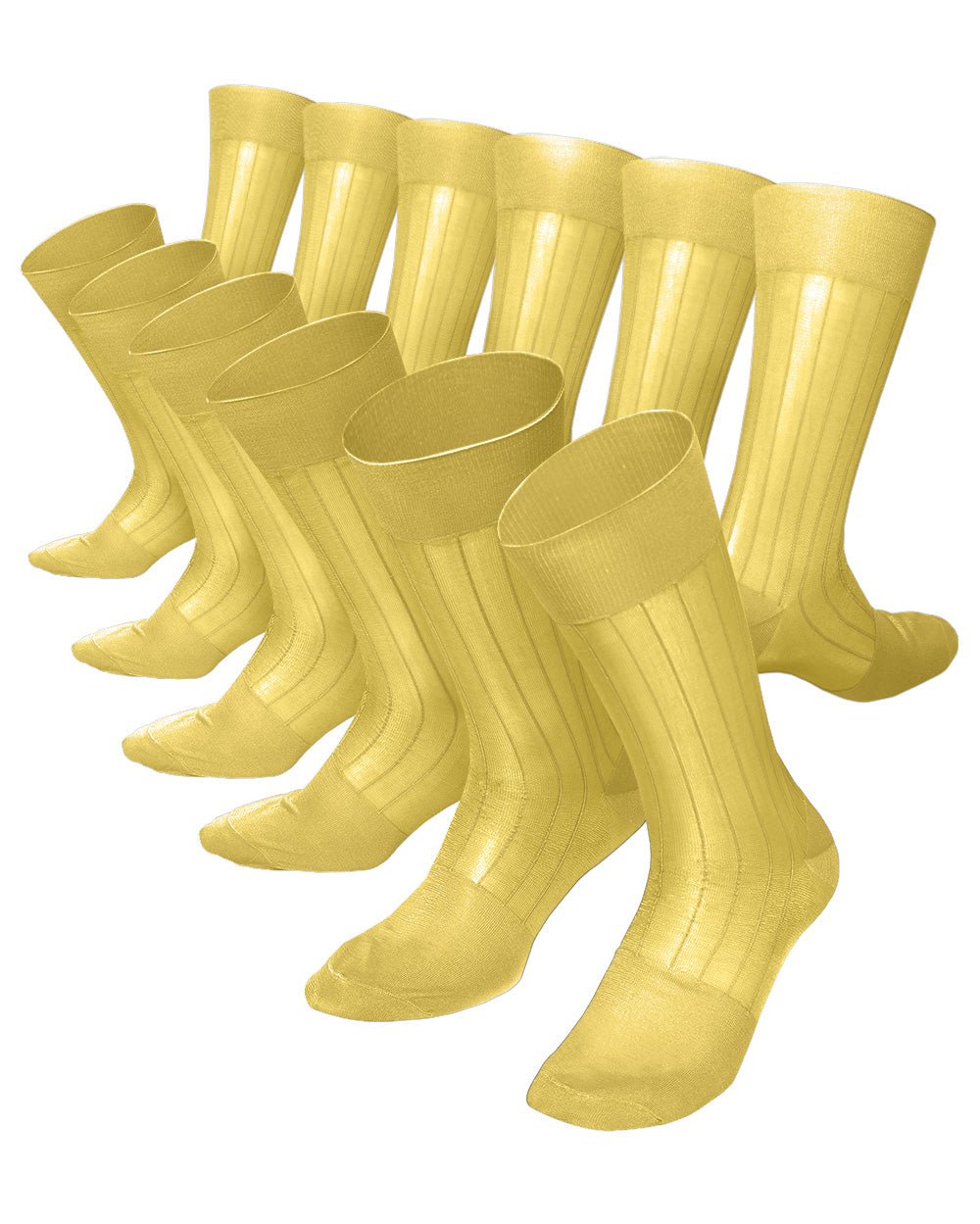 Vittorio Farina Men's Ribbed Shear Nylon Anklet Dress Socks - ank - white - 12 - Classy Cufflinks