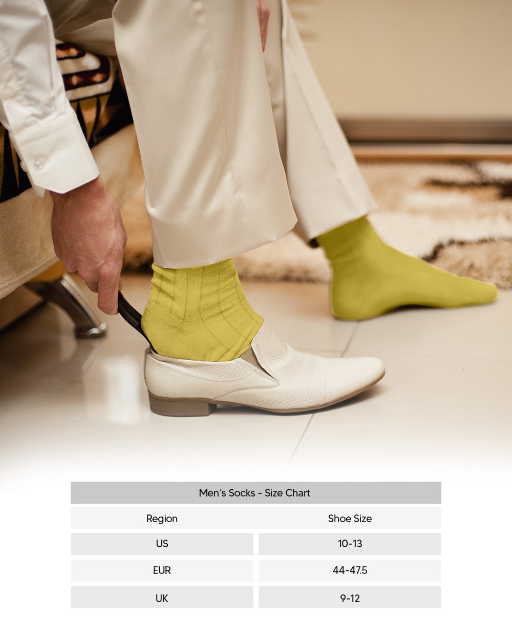 Vittorio Farina Men's Ribbed Shear Nylon Anklet Dress Socks - ank - white - 12 - Classy Cufflinks