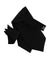 Vittorio Farina Men's Solid Satin Ascot & Pocket Square - ASCOTS - SOLID_BLACK - Classy Cufflinks