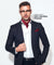 Vittorio Farina Men's Woven Pasiley Ascot & Pocket Square - ASCOTS - WP_BURGUNDY - Classy Cufflinks