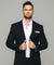 Vittorio Farina Men's Woven Pasiley Ascot & Pocket Square - ASCOTS - WP_PINK - Classy Cufflinks