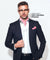 Vittorio Farina Men's Woven Pasiley Ascot & Pocket Square - ASCOTS - WP_PINK - Classy Cufflinks