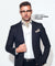 Vittorio Farina Men's Woven Pasiley Ascot & Pocket Square - ASCOTS - WP_TAUPE - Classy Cufflinks