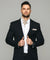 Vittorio Farina Men's Woven Pasiley Ascot & Pocket Square - ASCOTS - WP_TAUPE - Classy Cufflinks