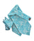 Vittorio Farina Men's Woven Pasiley Ascot & Pocket Square - ASCOTS - WP_TURQUOISE - Classy Cufflinks