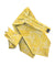 Vittorio Farina Men's Woven Pasiley Ascot & Pocket Square - ASCOTS - WP_YELLOW - Classy Cufflinks