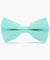 Vittorio Farina Men's Satin Bow Tie in Gift Box - basic - bow - tie - aqua - Classy Cufflinks