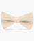 Vittorio Farina Men's Satin Bow Tie in Gift Box - basic - bow - tie - beige - Classy Cufflinks