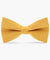 Vittorio Farina Men's Satin Bow Tie in Gift Box - basic - bow - tie - mustard - Classy Cufflinks
