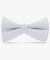 Vittorio Farina Men's Satin Bow Tie in Gift Box - basic - bow - tie - silver - Classy Cufflinks