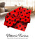 Vittorio Farina Men's Polka Dot Satin Bow Tie & Pocket Square in Gift Box - bh - 0003 - Classy Cufflinks