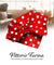 Vittorio Farina Men's Polka Dot Satin Bow Tie & Pocket Square in Gift Box - bh - 0004 - Classy Cufflinks
