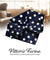 Vittorio Farina Men's Polka Dot Satin Bow Tie & Pocket Square in Gift Box - bh - 0005 - Classy Cufflinks