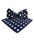 Vittorio Farina Men's Polka Dot Satin Bow Tie & Pocket Square in Gift Box - bh - 0005 - Classy Cufflinks