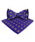 Vittorio Farina Men's Polka Dot Satin Bow Tie & Pocket Square in Gift Box - bh - 0010 - Classy Cufflinks