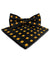 Vittorio Farina Men's Polka Dot Satin Bow Tie & Pocket Square in Gift Box - bh - 0012a - Classy Cufflinks