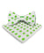 Vittorio Farina Men's Polka Dot Satin Bow Tie & Pocket Square in Gift Box - bh - 0013 - Classy Cufflinks
