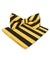 Vittorio Farina Men's Striped Satin Bow Tie & Pocket Square in Gift Box - bh - 1547 - Classy Cufflinks
