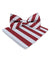 Vittorio Farina Men's Striped Satin Bow Tie & Pocket Square in Gift Box - bh - 1571 - Classy Cufflinks