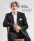 Vittorio Farina Men's Striped Satin Bow Tie & Pocket Square in Gift Box - bh - 1573 - Classy Cufflinks