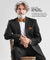 Vittorio Farina Men's Striped Satin Bow Tie & Pocket Square in Gift Box - bh - 1574 - Classy Cufflinks