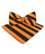 Vittorio Farina Men's Striped Satin Bow Tie & Pocket Square in Gift Box - bh - 1574 - Classy Cufflinks