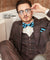 Vittorio Farina Men's Striped Satin Bow Tie & Pocket Square in Gift Box - bh - 1575 - Classy Cufflinks
