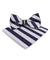 Vittorio Farina Men's Striped Satin Bow Tie & Pocket Square in Gift Box - bh - 1581 - Classy Cufflinks