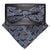 Vittorio Farina Paisley Designer Bow Tie & Pocket Square - BH-21036 - Classy Cufflinks