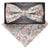 Vittorio Farina Paisley Designer Bow Tie & Pocket Square - BH-5020 - Classy Cufflinks