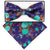 Vittorio Farina Floral Designer Bow Tie & Pocket Square - BH-5216 - Classy Cufflinks