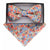 Vittorio Farina Floral Designer Bow Tie & Pocket Square - BH - D - 21142 - Classy Cufflinks