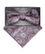 Vittorio Farina Floral Designer Bow Tie & Pocket Square - BH - D - 23054 - Classy Cufflinks