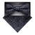 Vittorio Farina Men's Paisley Design Satin Bow Tie & Pocket Square in Gift Box - BH - D_23097 - Classy Cufflinks