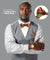 Vittorio Farina Kente Bow Tie & Pocket Square - BH - K_Kente #2 - Classy Cufflinks