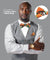 Vittorio Farina Kente Bow Tie & Pocket Square - BH - K_Kente #3_V01 - Classy Cufflinks