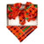 Vittorio Farina XL Kente Bow Tie & Pocket Square - BH-K-XL_Kente #1 - Classy Cufflinks