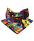 Vittorio Farina Mardi Gras Printed Bow Tie and Pocket Square - BH - MG_Mardi #0 - Classy Cufflinks