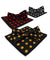 Vittorio Farina Polka Dot Bow Tie & Pocket Square Multipacks - BH - PD - 3_BLACK - Classy Cufflinks