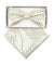 Vittorio Farina Men's Metallic Design Bow Tie & Pocket Square in Gift Box - bhm - 002 - Classy Cufflinks