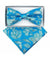 Vittorio Farina Men's Metallic Design Bow Tie & Pocket Square in Gift Box - bhm - 023 - Classy Cufflinks