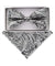 Vittorio Farina Men's Metallic Design Bow Tie & Pocket Square in Gift Box - bhm - 038 - Classy Cufflinks