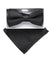 Vittorio Farina Men's Metallic Design Bow Tie & Pocket Square in Gift Box - bhm - 065 - Classy Cufflinks