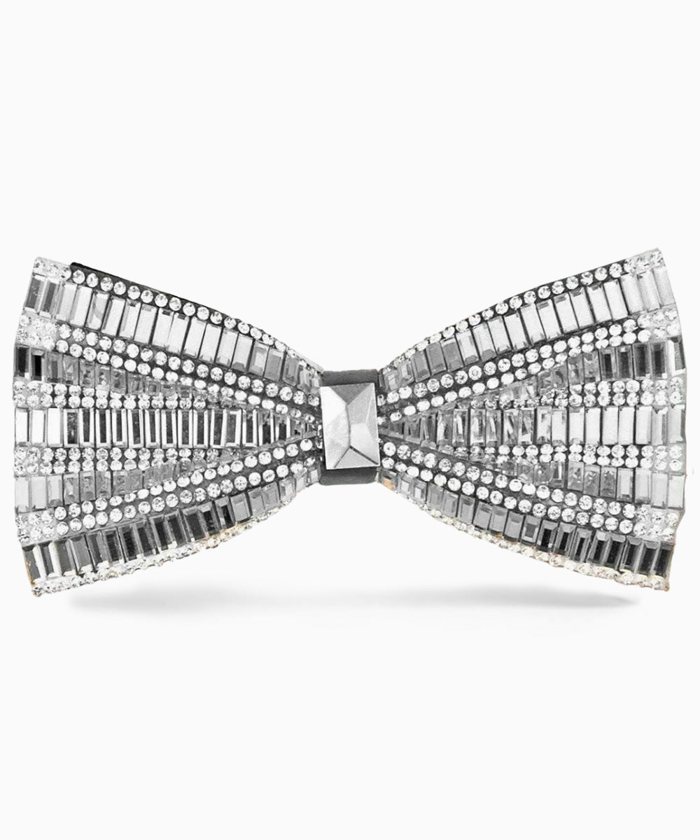 Vittorio Farina Men's Jeweled Bow Tie in Gift Box - bj - 02 - Classy Cufflinks