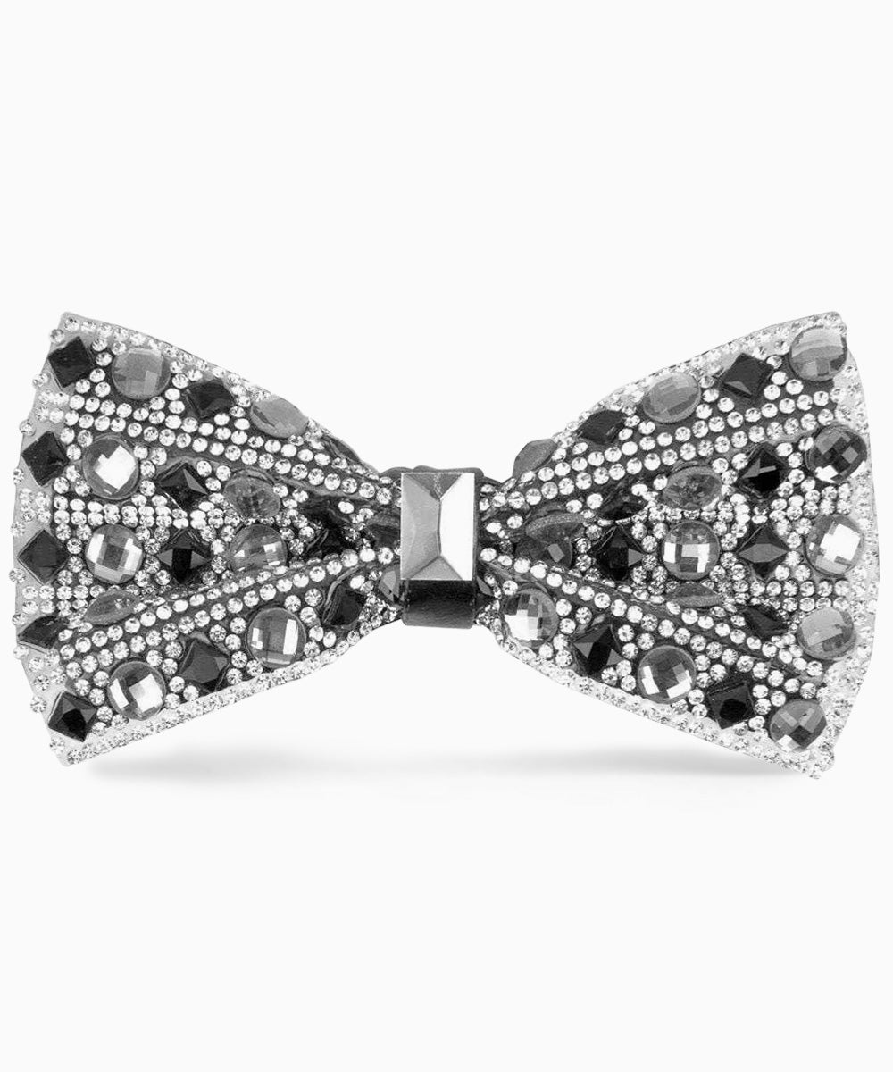 Vittorio Farina Men's Jeweled Bow Tie in Gift Box - bj - 04 - Classy Cufflinks