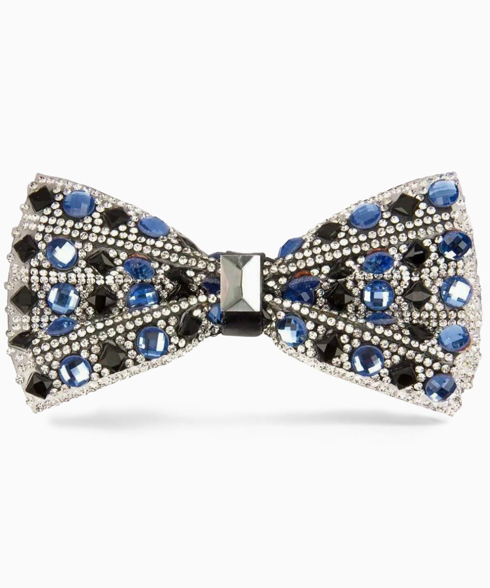 Vittorio Farina Men's Jeweled Bow Tie in Gift Box - bj - 05 - Classy Cufflinks